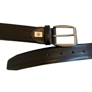 FH dress belt black genuine leather size 40
